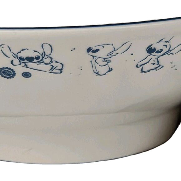 Disney Stitch Ceramic Ramen Noodle Bowl with Chopstick Set of 3pc 30oz - Picture 7 of 14